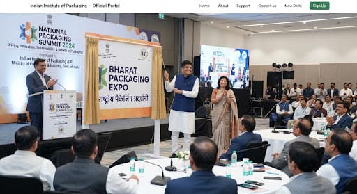 Bharat Packaging Expo 2027 announcement at ISPI 2026